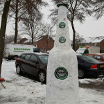 Heineken Extra Cold gewoon op straat!